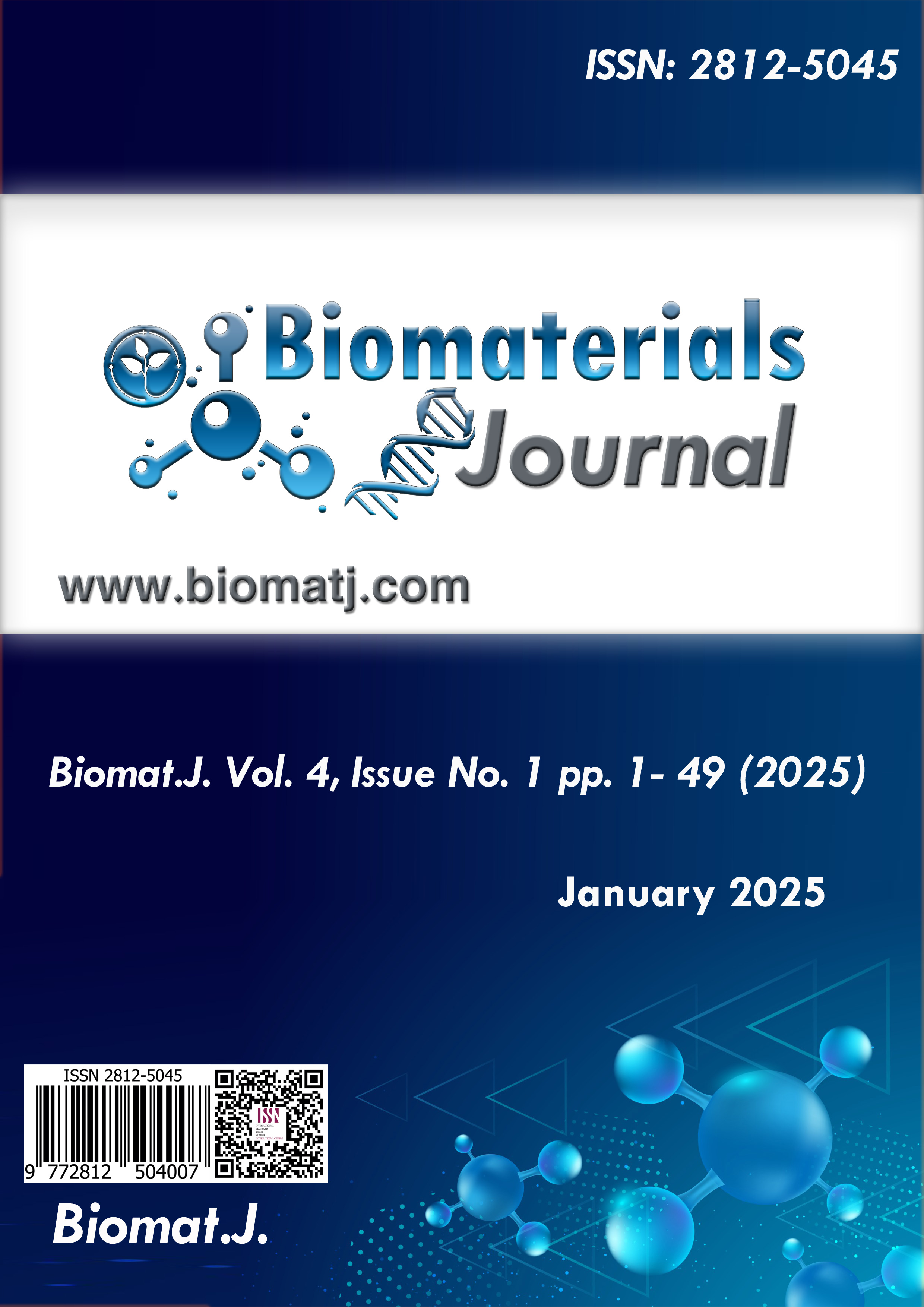 Biomaterials Journal Volume 4, Issue No. 1, January 2025