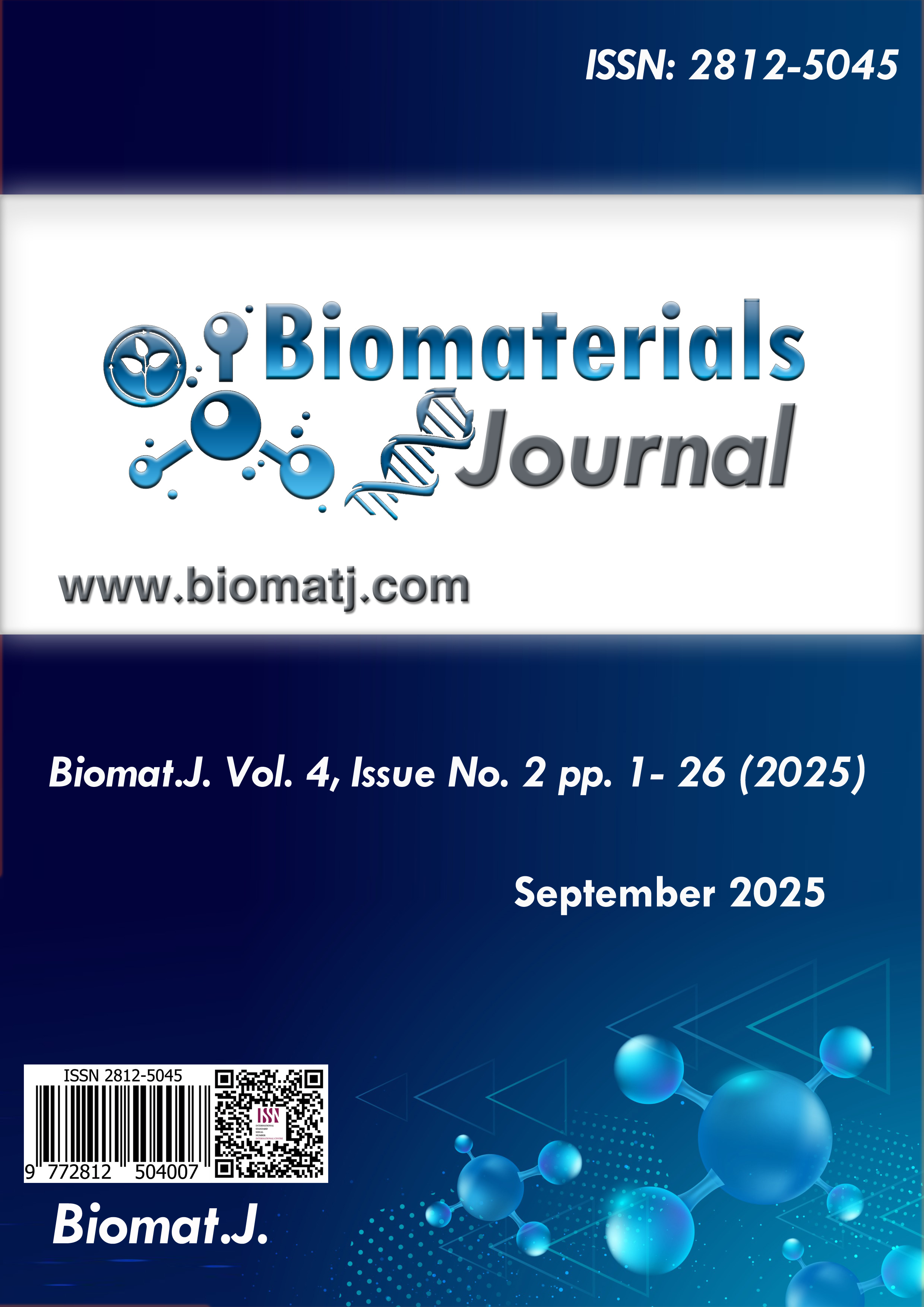 Biomaterials Journal Volume 4, Issue No. 2, September 2025